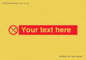 Custom prohibition Do not spray with water